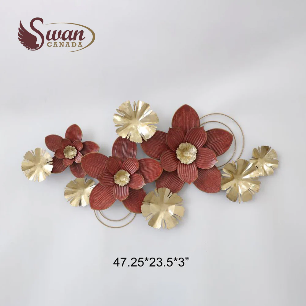 Decorative Wall Art, Autumn Floral Cluster, 47.25-In X 23.5-In, 1 PC - Image 4