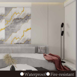 Marble Sticker Design four